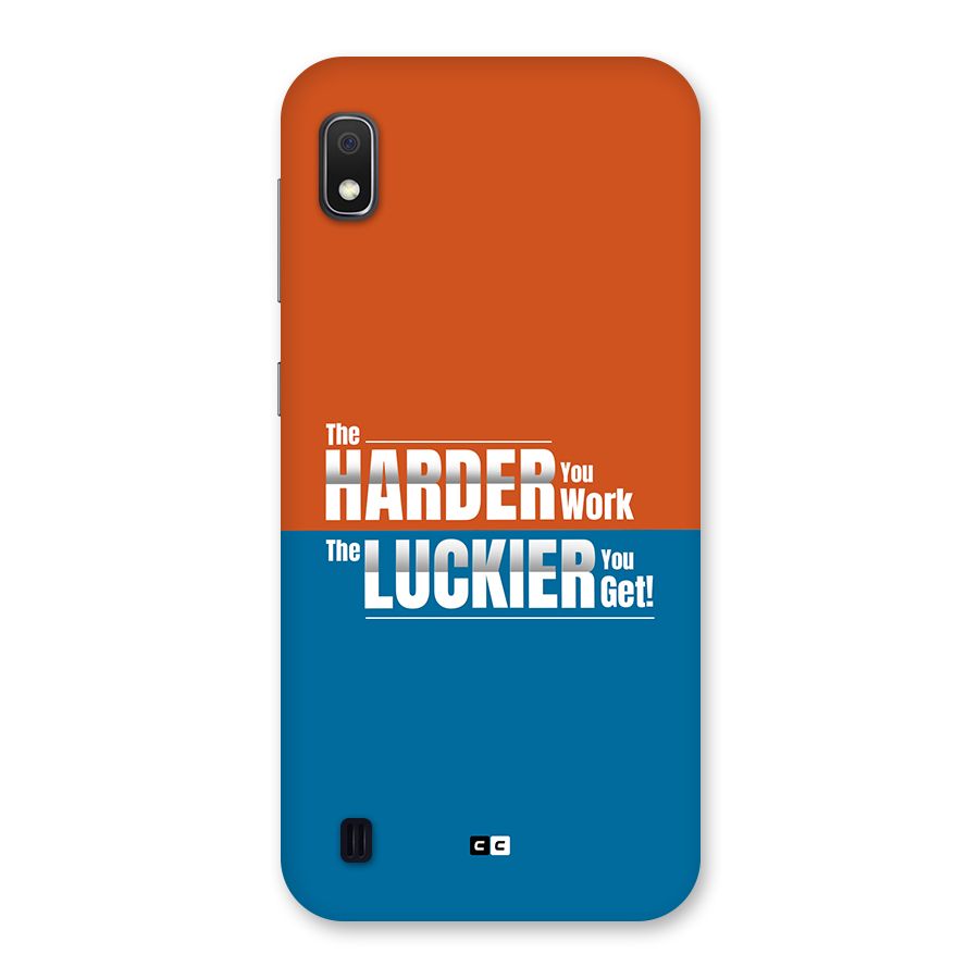 Hard Luck Back Case for Galaxy A10