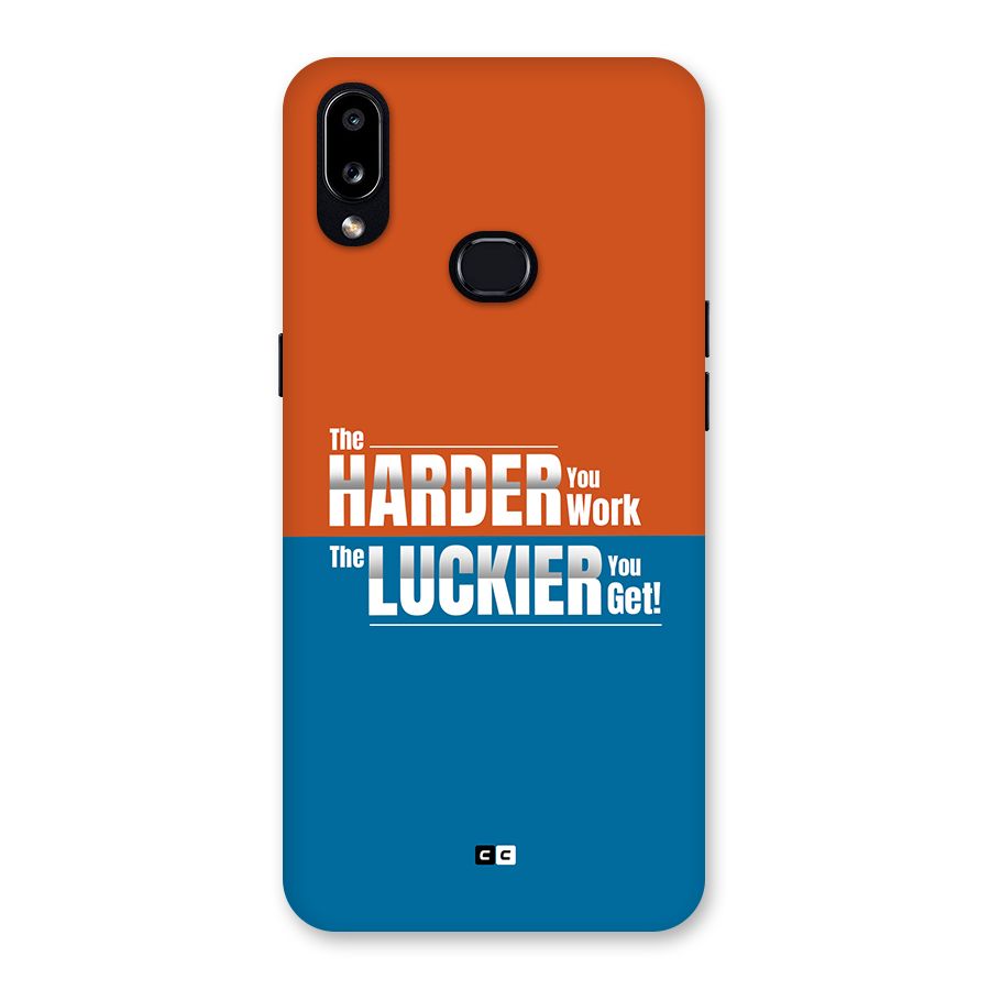 Hard Luck Back Case for Galaxy A10s