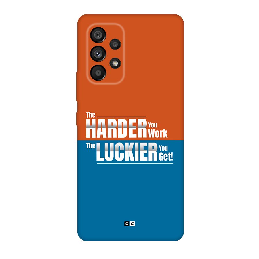 Hard Luck Back Case for Galaxy A53 5G
