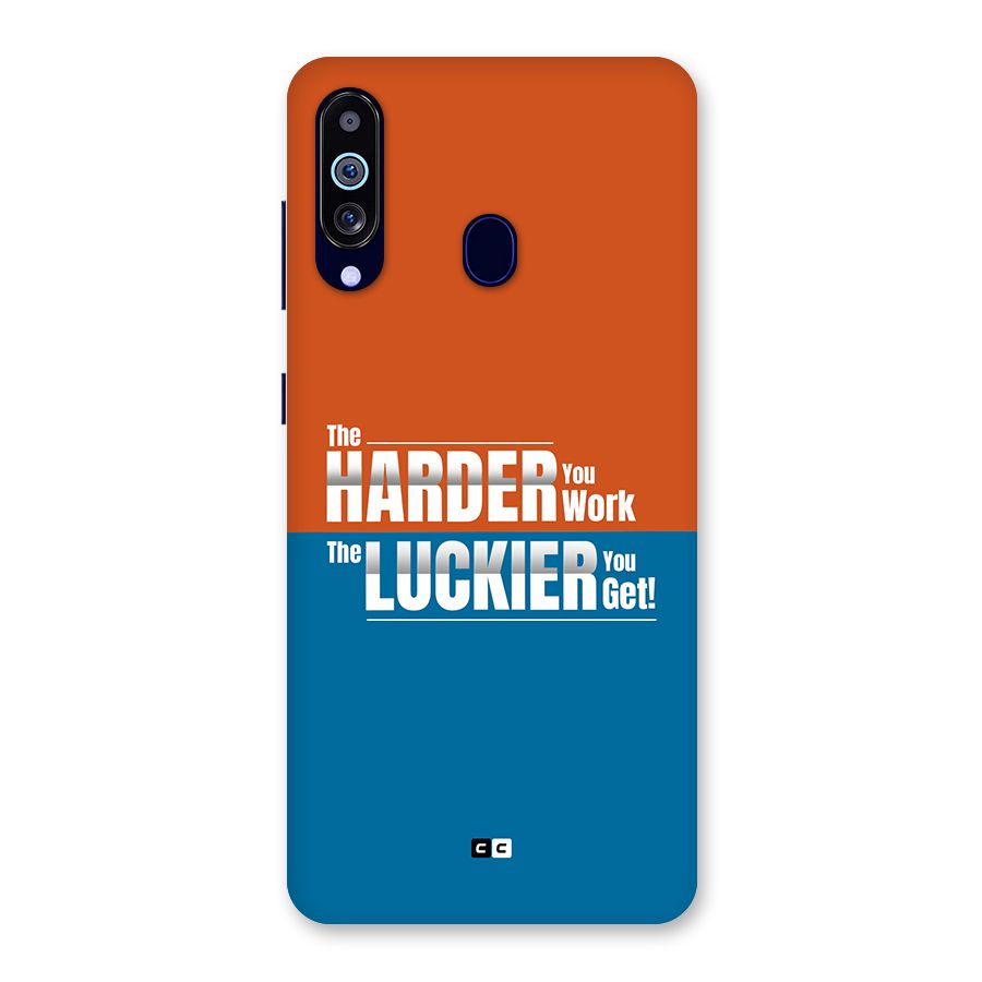 Hard Luck Back Case for Galaxy A60