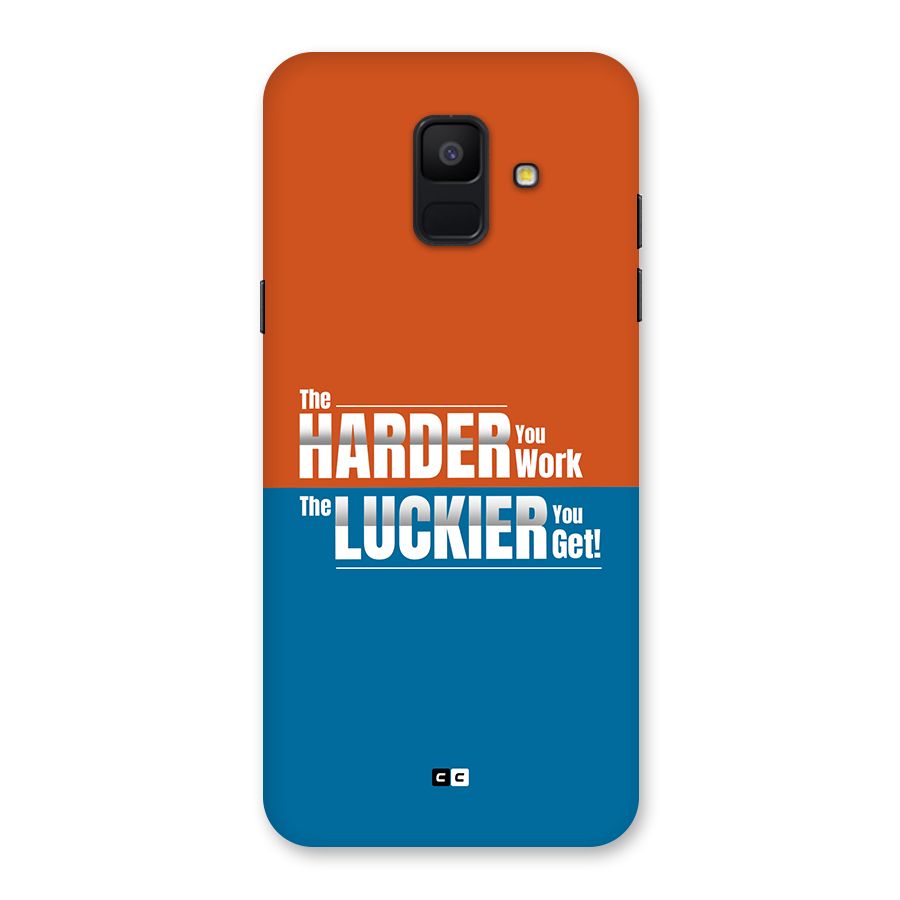 Hard Luck Back Case for Galaxy A6 (2018)
