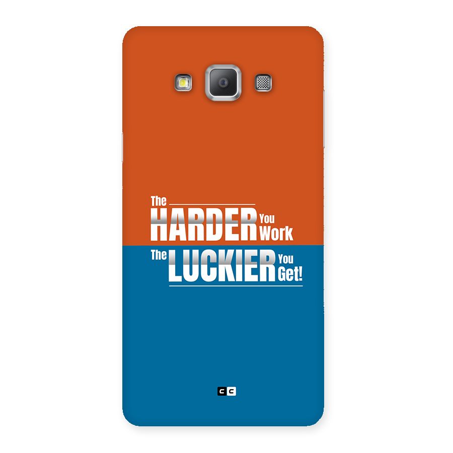 Hard Luck Back Case for Galaxy A7