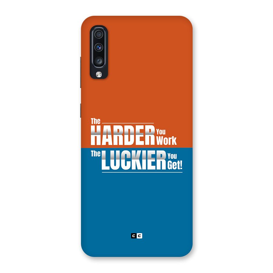 Hard Luck Back Case for Galaxy A70s