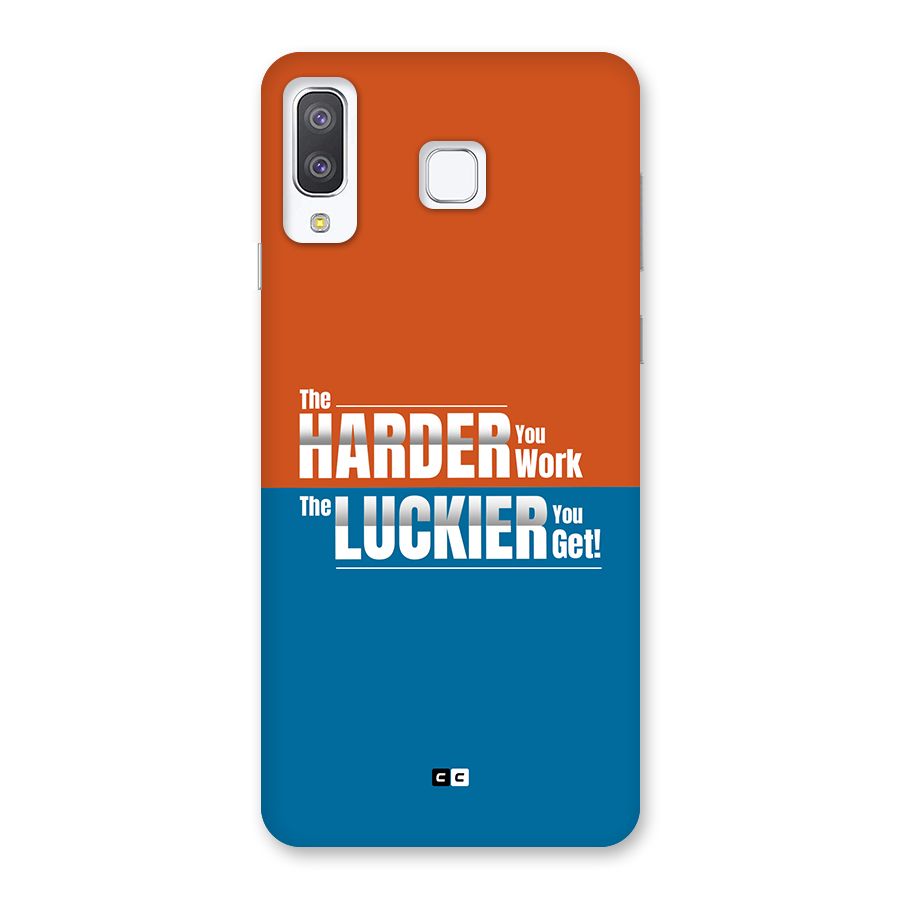 Hard Luck Back Case for Galaxy A8 Star