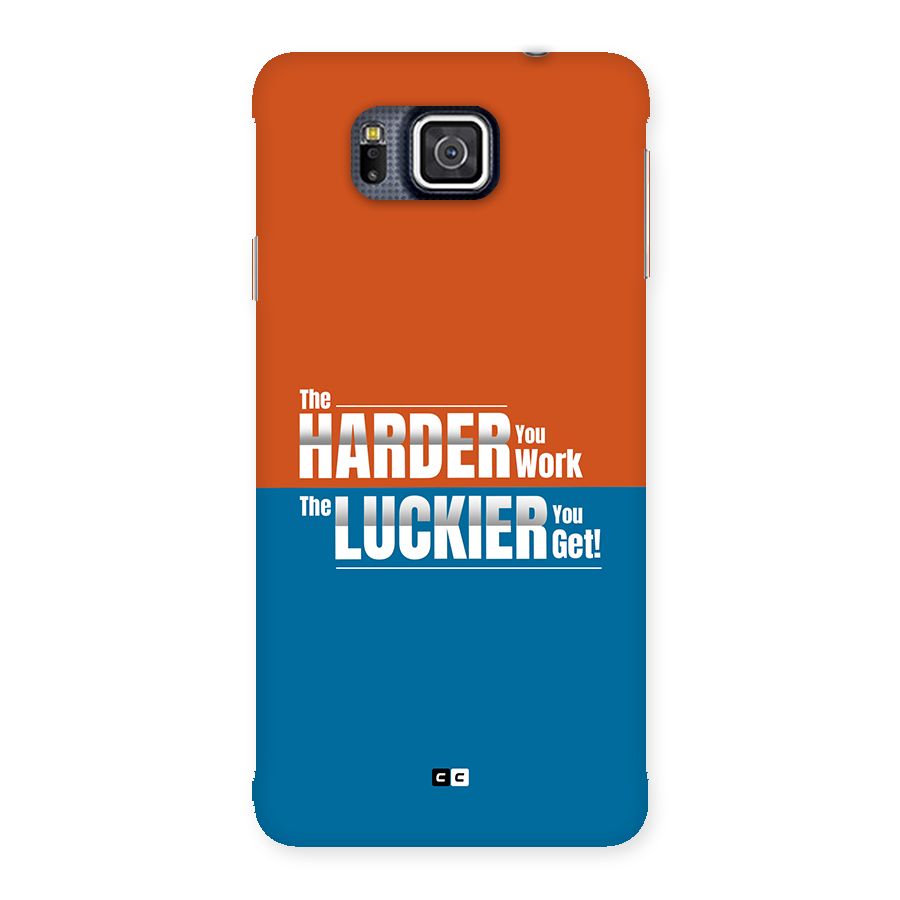 Hard Luck Back Case for Galaxy Alpha