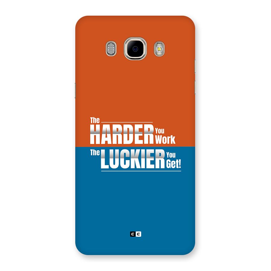 Hard Luck Back Case for Galaxy J7 2016