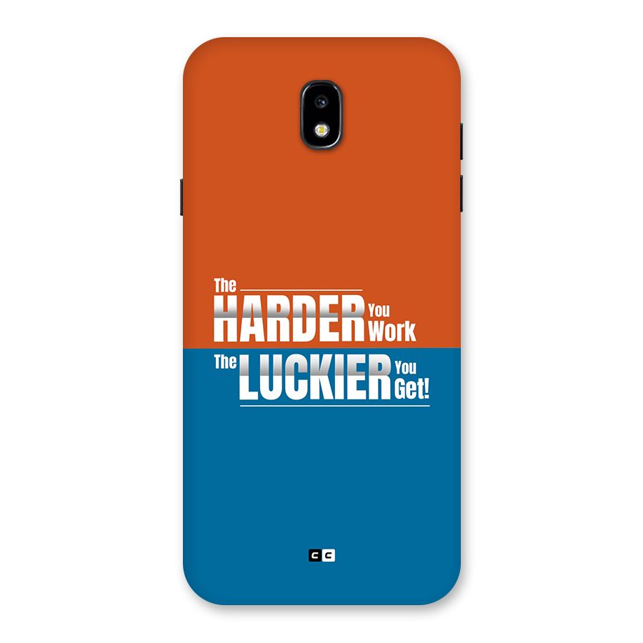 Hard Luck Back Case for Galaxy J7 Pro