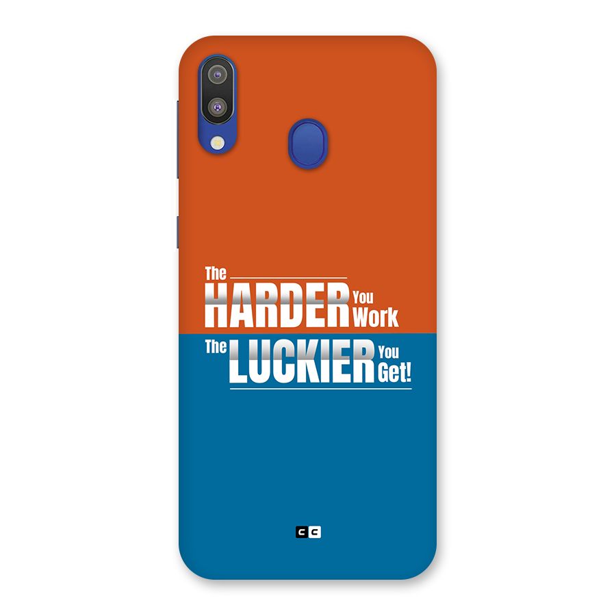 Hard Luck Back Case for Galaxy M20