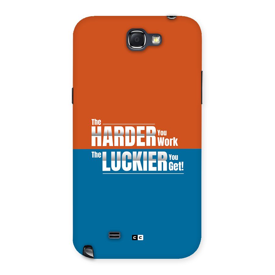 Hard Luck Back Case for Galaxy Note 2