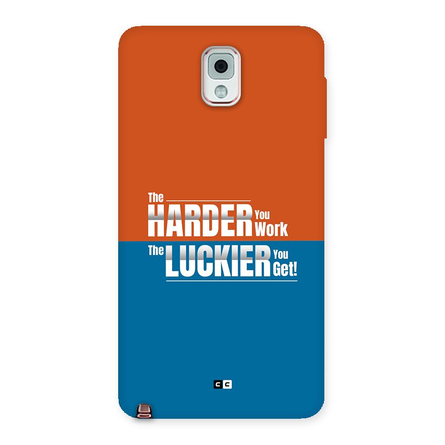 Hard Luck Back Case for Galaxy Note 3