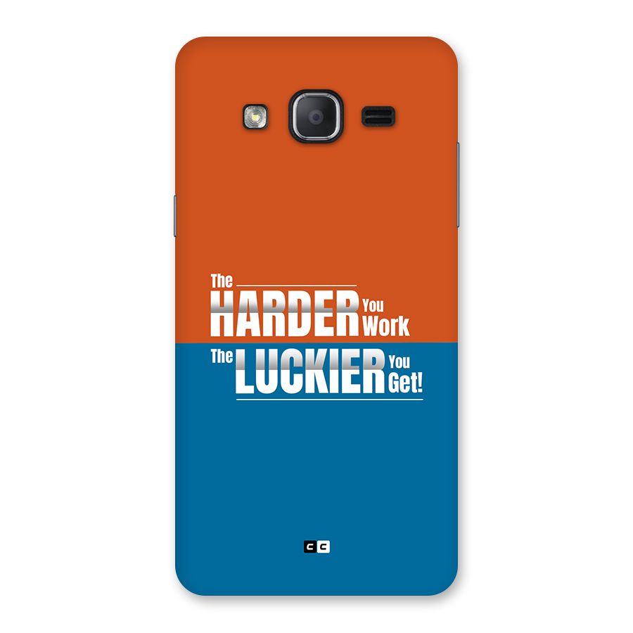 Hard Luck Back Case for Galaxy On7 Pro