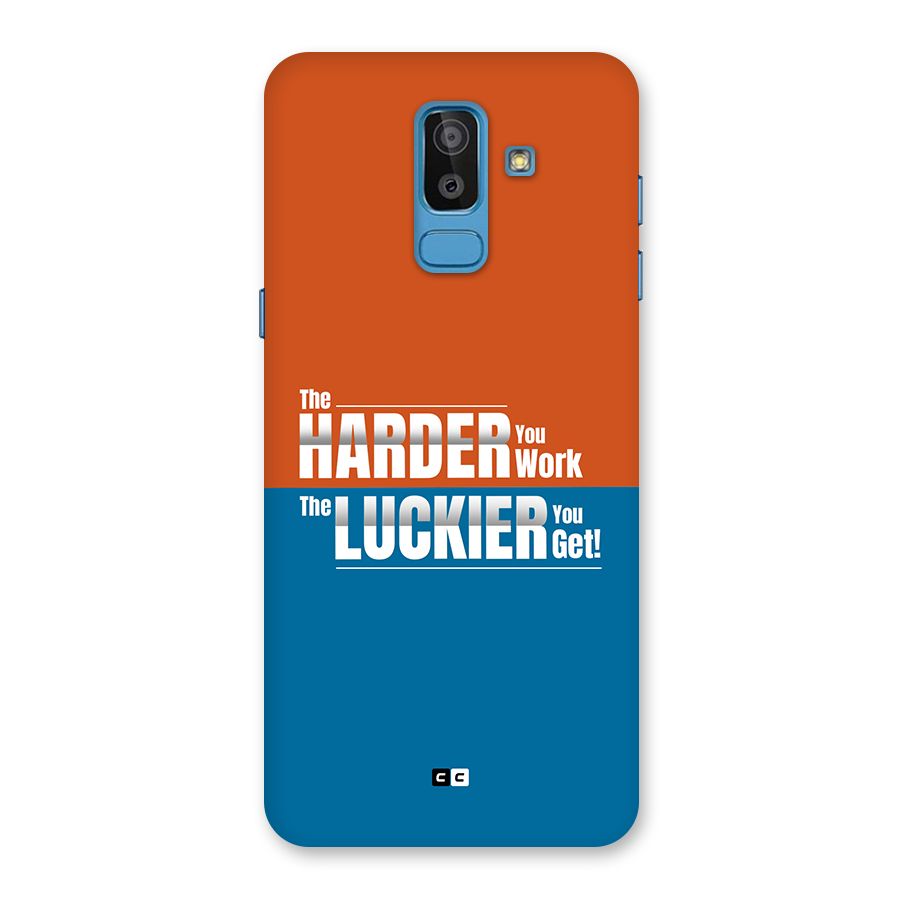 Hard Luck Back Case for Galaxy On8 (2018)