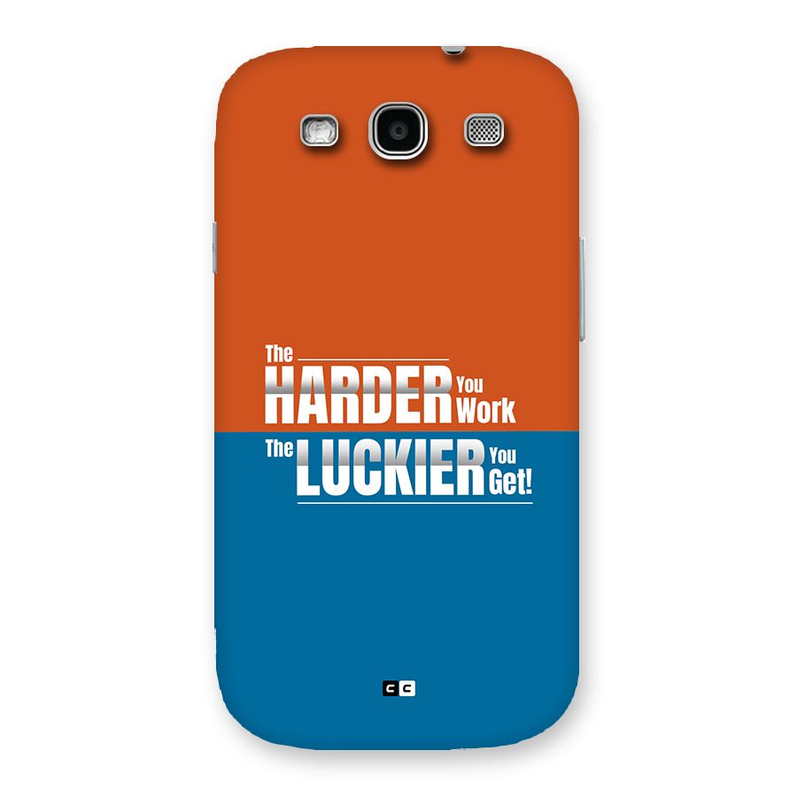 Hard Luck Back Case for Galaxy S3