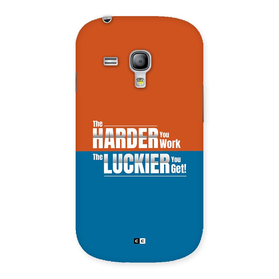 Hard Luck Back Case for Galaxy S3 Mini