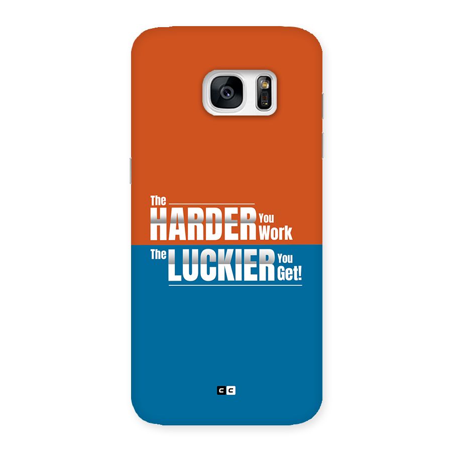 Hard Luck Back Case for Galaxy S7 Edge