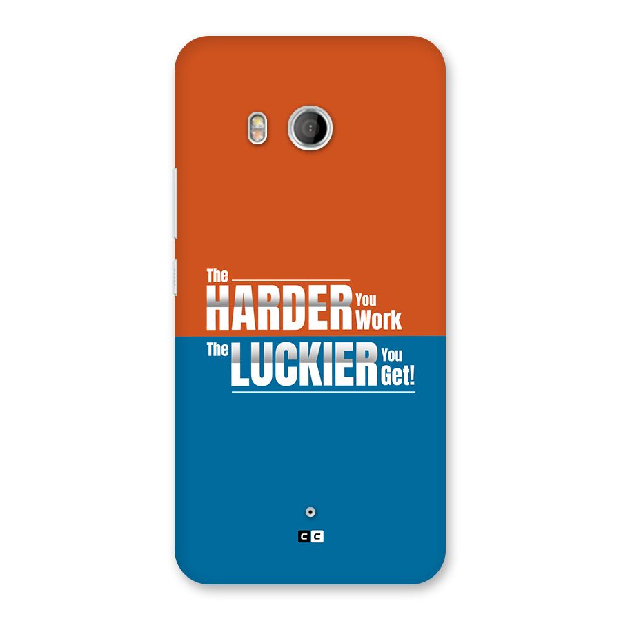 Hard Luck Back Case for HTC U11