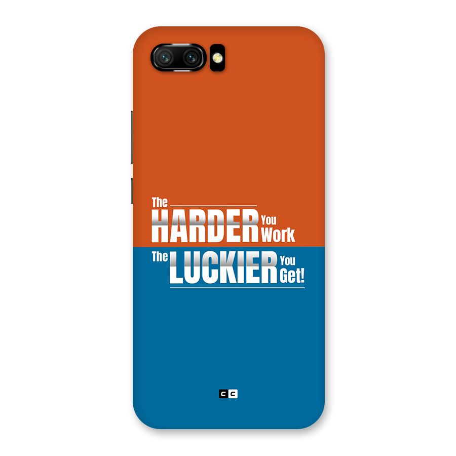 Hard Luck Back Case for Honor 10