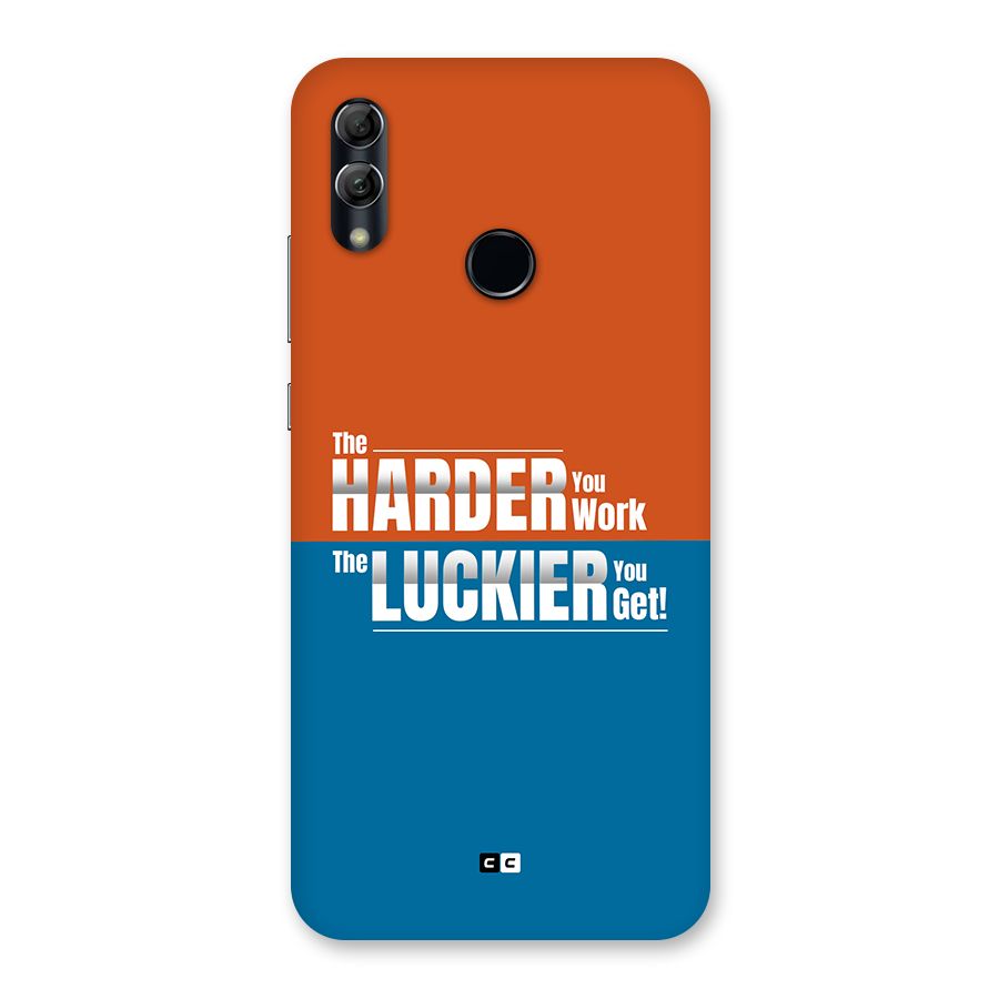Hard Luck Back Case for Honor 10 Lite