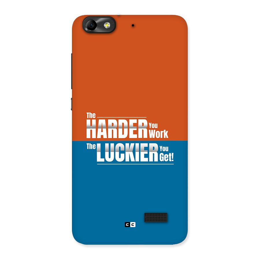 Hard Luck Back Case for Honor 4C
