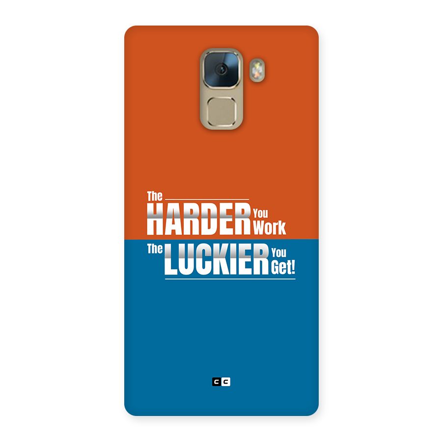 Hard Luck Back Case for Honor 7