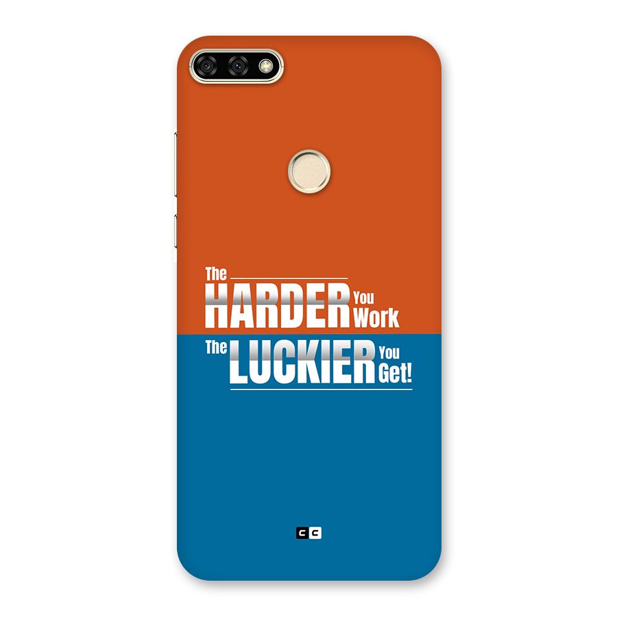 Hard Luck Back Case for Honor 7A