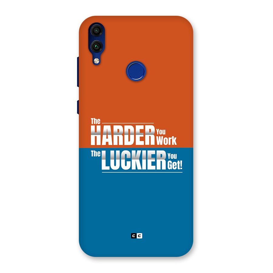 Hard Luck Back Case for Honor 8C