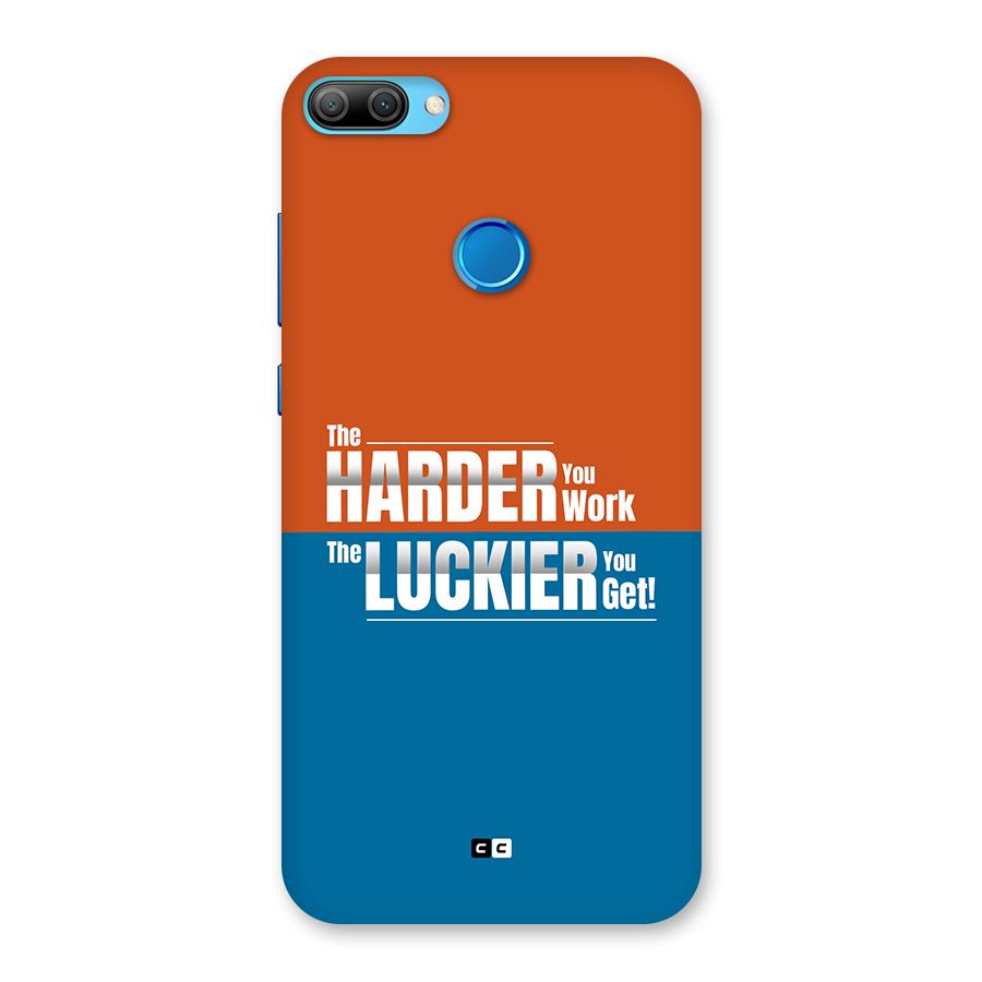Hard Luck Back Case for Honor 9N