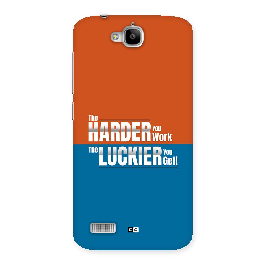 Hard Luck Back Case for Honor Holly
