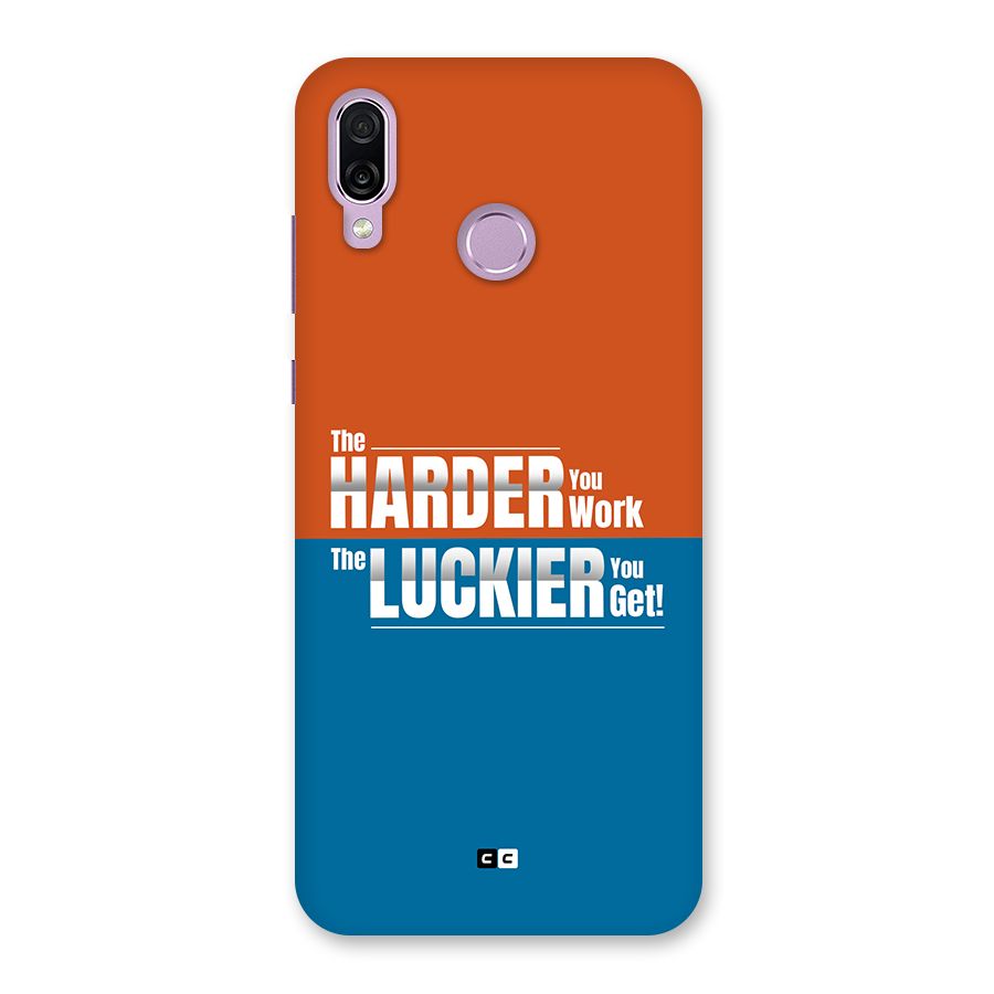 Hard Luck Back Case for Honor Play