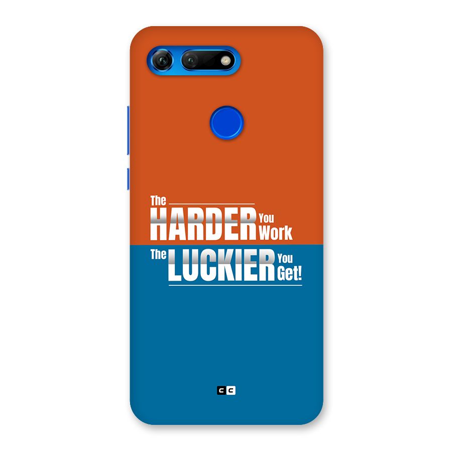 Hard Luck Back Case for Honor View 20