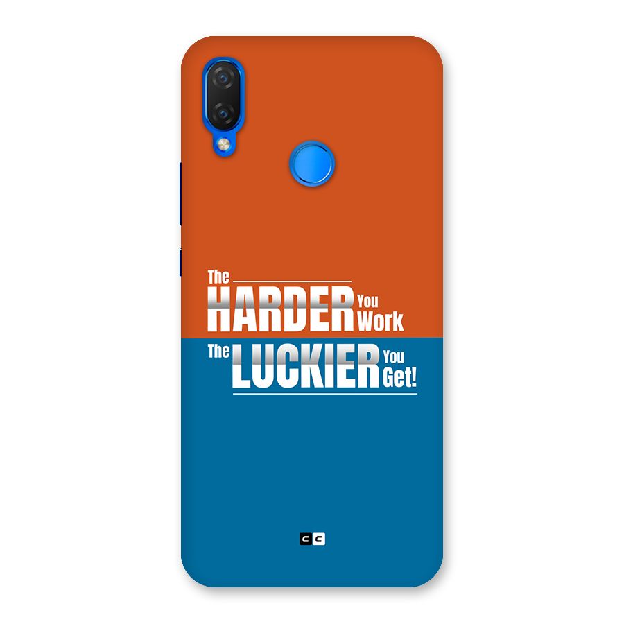 Hard Luck Back Case for Huawei P Smart Plus