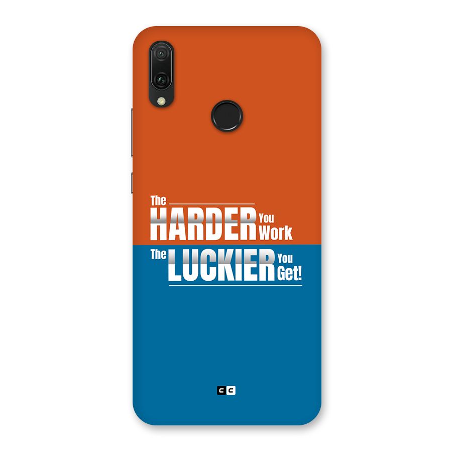 Hard Luck Back Case for Huawei Y9 (2019)