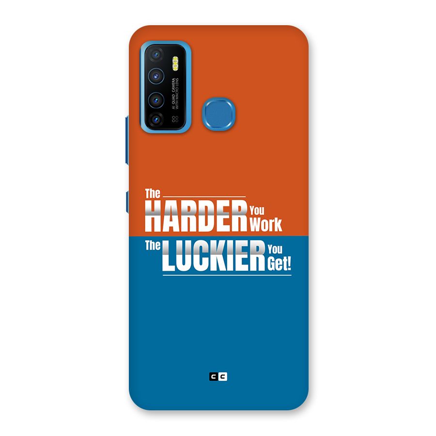 Hard Luck Back Case for Infinix Hot 9