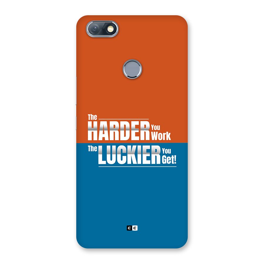 Hard Luck Back Case for Infinix Note 5