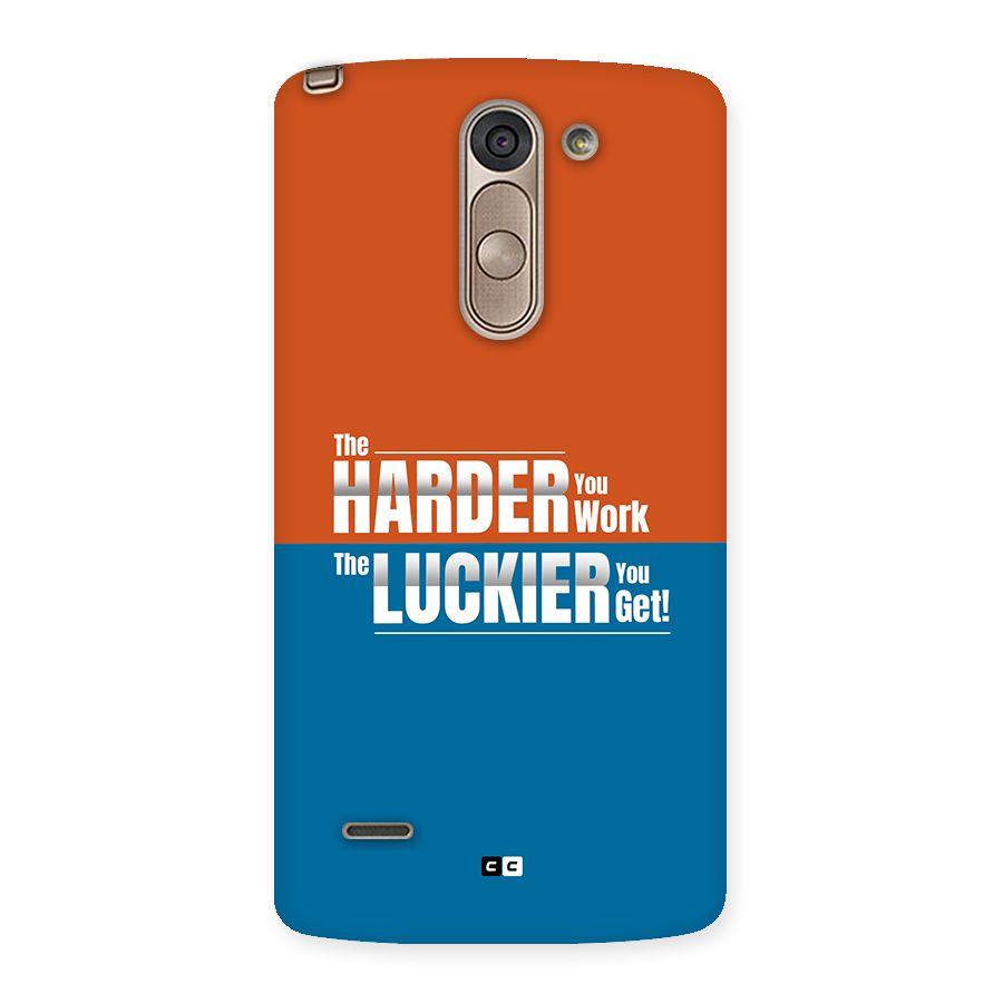 Hard Luck Back Case for LG G3 Stylus