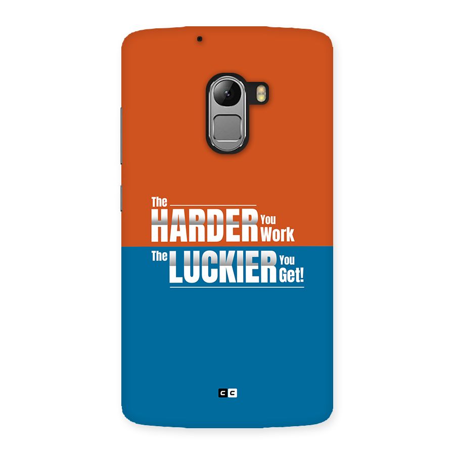Hard Luck Back Case for Lenovo K4 Note