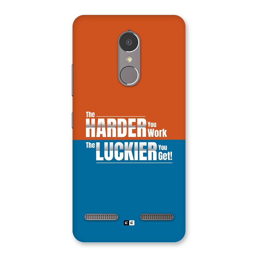 Hard Luck Back Case for Lenovo K6