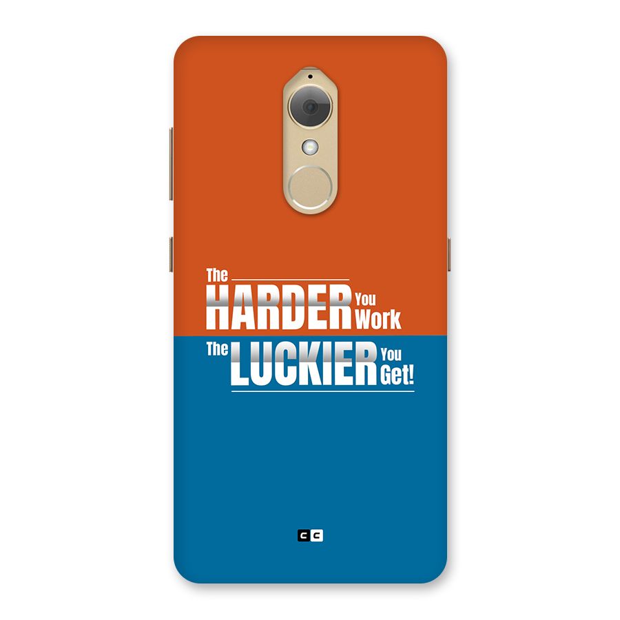Hard Luck Back Case for Lenovo K8