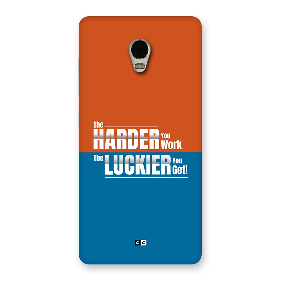 Hard Luck Back Case for Lenovo Vibe P1