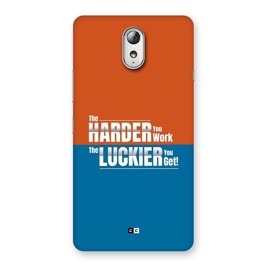 Hard Luck Back Case for Lenovo Vibe P1M