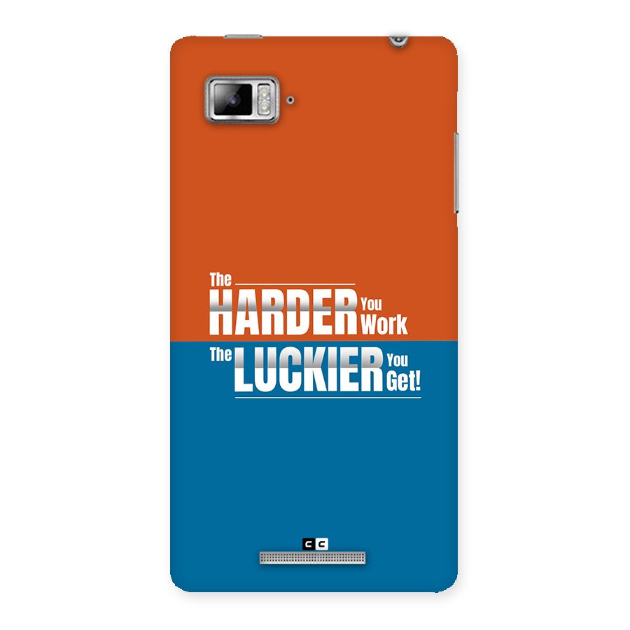 Hard Luck Back Case for Lenovo Vibe Z K910