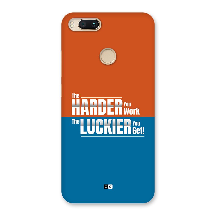 Hard Luck Back Case for Mi A1