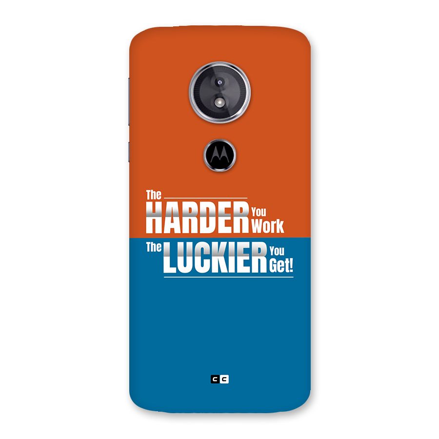 Hard Luck Back Case for Moto E5