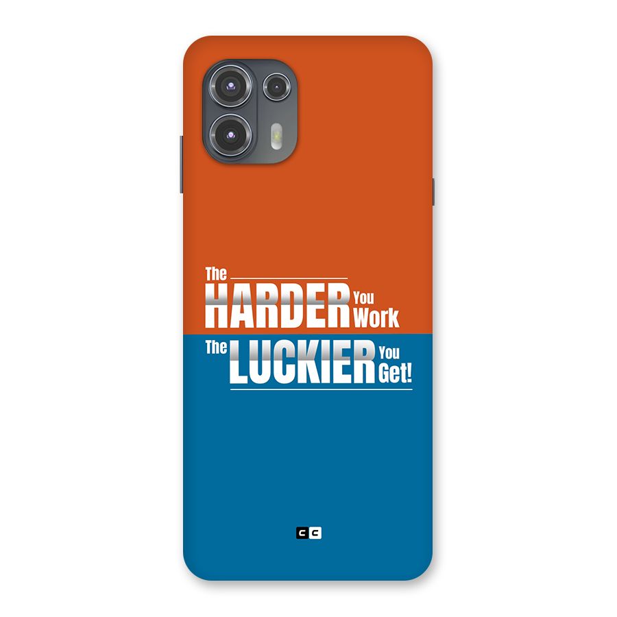Hard Luck Back Case for Motorola Edge 20 Fusion