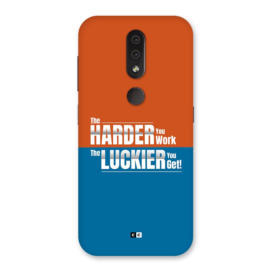 Hard Luck Back Case for Nokia 4.2