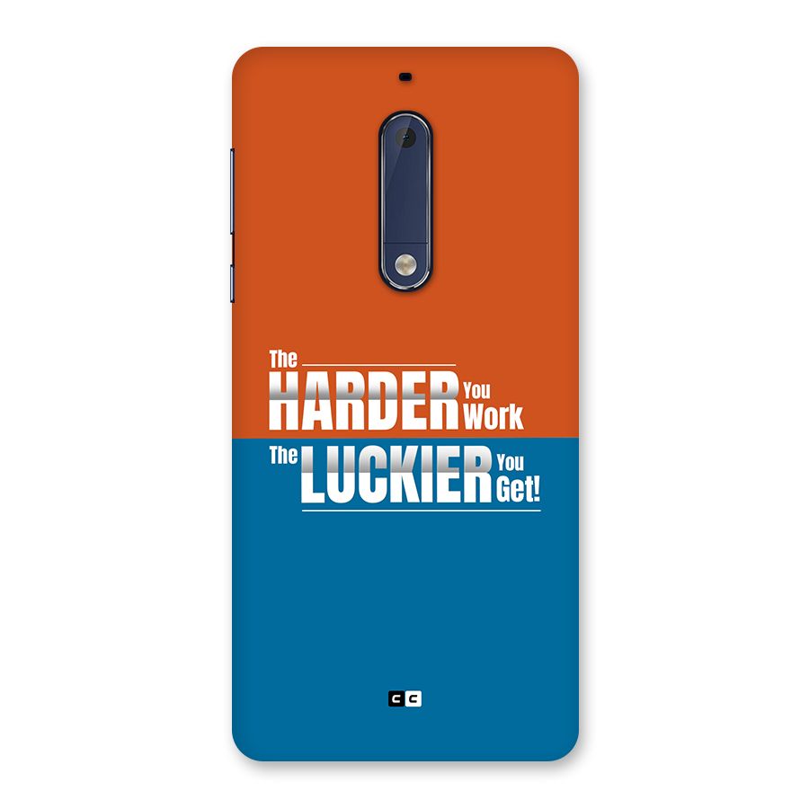 Hard Luck Back Case for Nokia 5
