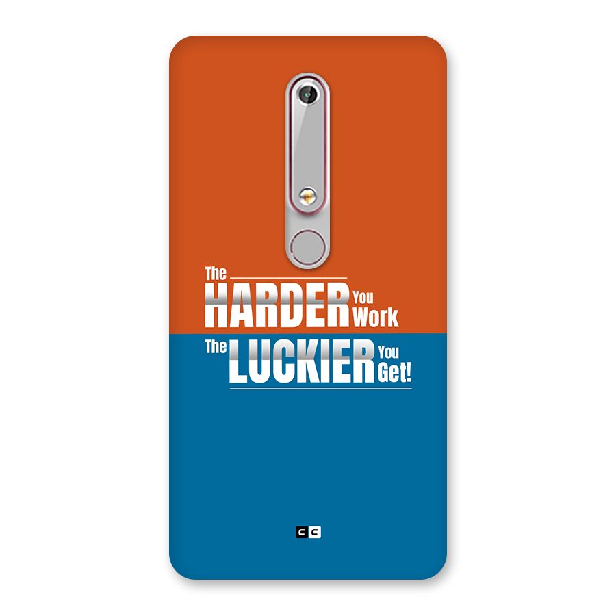 Hard Luck Back Case for Nokia 6.1