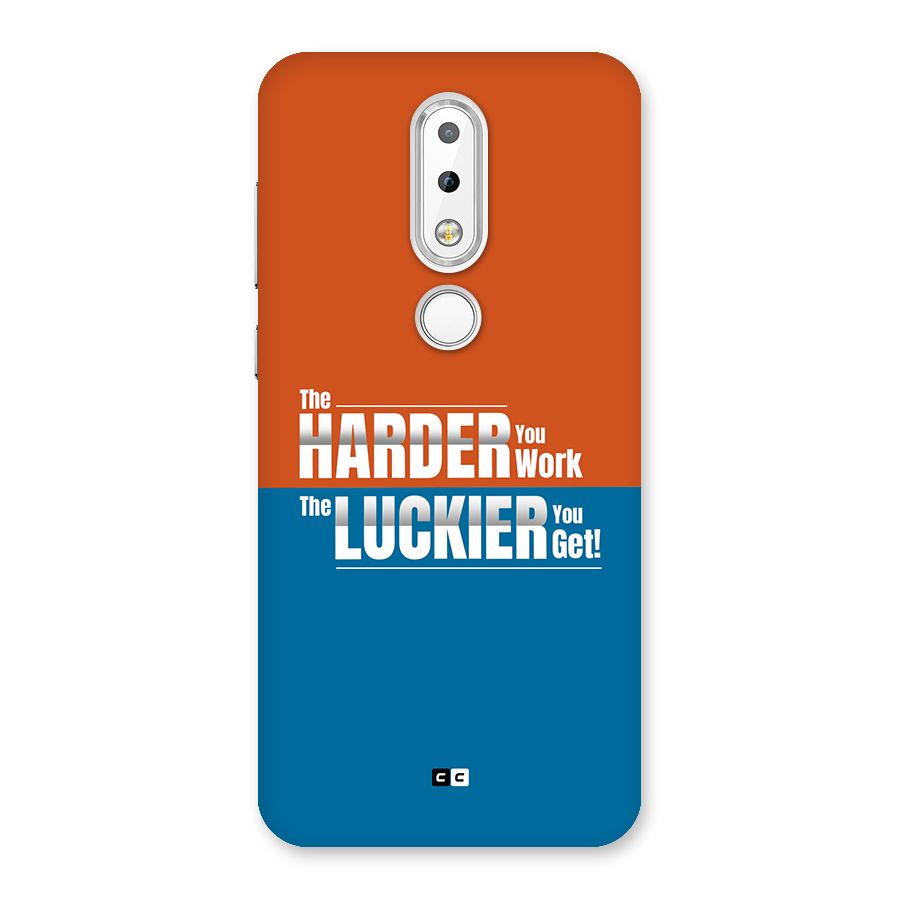 Hard Luck Back Case for Nokia 6.1 Plus