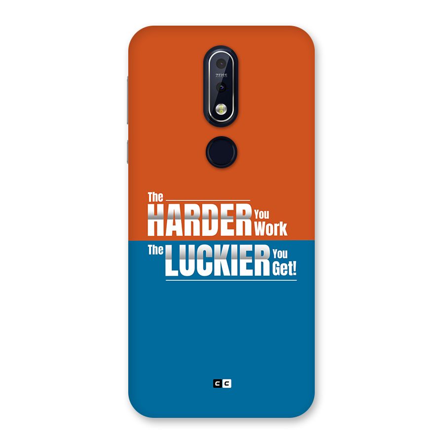 Hard Luck Back Case for Nokia 7.1