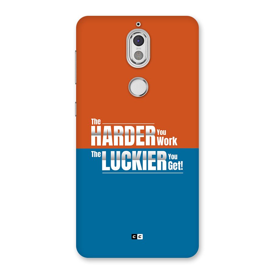 Hard Luck Back Case for Nokia 7